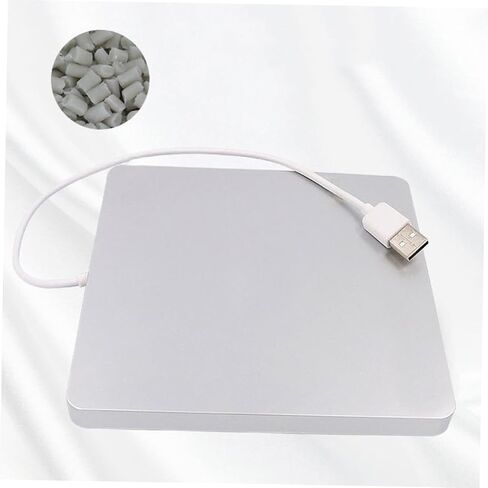Popetpop البصري محرك الأقراص الخارجي CD DVD RW لجهاز الكمبيوتر USB المحمول في الحمل سهل الاستخدام سهل الاستخدام in Saudi Arabia