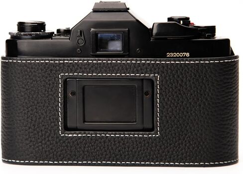 A1 CASE NEW AE-1 CASE مصنوعة يدويًا للكاميرا المصنوعة يدويًا للكاميرا الواقية نصف الكاميرا ، لـ CANON A-1 NEW AE-1 (أسود) in Saudi Arabia