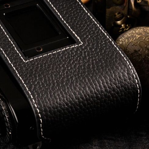 A1 CASE NEW AE-1 CASE مصنوعة يدويًا للكاميرا المصنوعة يدويًا للكاميرا الواقية نصف الكاميرا ، لـ CANON A-1 NEW AE-1 (أسود) in Saudi Arabia