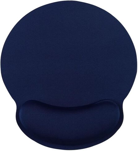 Office Mousepad with Gel Wrist Support - Ergonomic Gaming Desktop Mouse Pad Wrist Rest with Non-Slip Rubber Base Desk Mat for Office Laptop Computer in Saudi Arabia