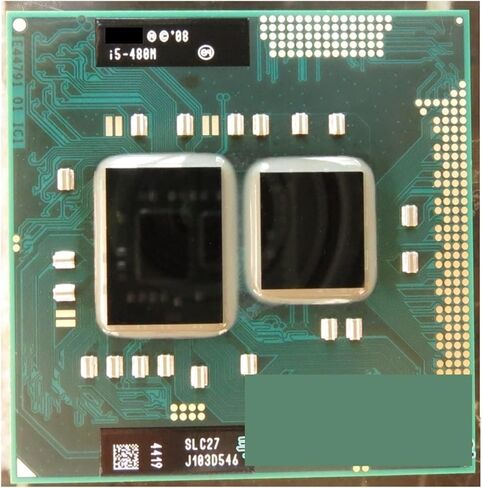 c I5 480m I5-480M CPU 3M/2.66GHz/2933 MHz/Dual-Core Laptop Processor Compatible HM57 HM55(Working 2) in Saudi Arabia