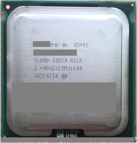 X5492 3.4GHz/12MB/1600MHz/Quad c Server LGA 771 CPU/SLBBD in Saudi Arabia