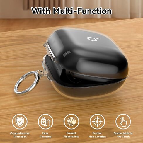 TPU Case for Beats Powerbeats Pro 2 2025 with Keychain,1 Pack in Saudi Arabia