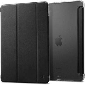 spigen for iPad Pro 11 inch case M4 (2024) ، غطاء طيور من Folio السائل Air Folio مع ظهر شفاف ، أسود in Kuwait