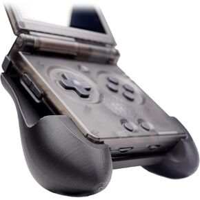 Comfort Grip for Anbernic RG35XX-SP Comfort Grip Felt Lining Case with Felt Wrap Ergonomic for Handheld RG35 SP Back Plate Cover Scratch Protection in Kuwait