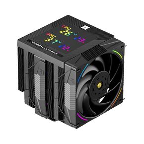 Thermalright Phantom Spirit 120 Digital Snow CPU Cooler,Dual PWM Fans, 7 Heat Pipes CPU Cooling,Digital Screen Top Cover,for lga1700/1851/1150/1151/1200/2011, AM4/AM5,PC Heatsink Cooler in Kuwait