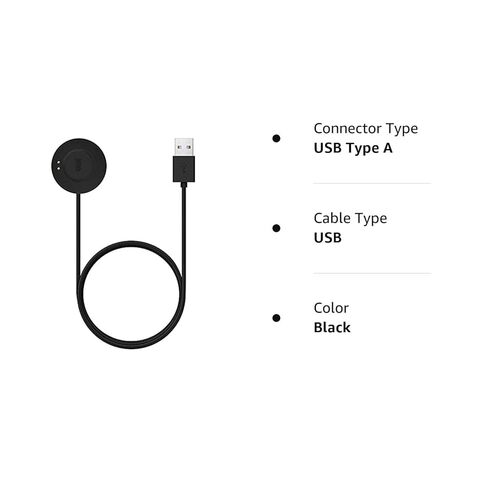 Itouch Weashables Air 3 Smartwatch & Itouch Sport 3 Smartwatch Presection Charger Cable ، متوافق فقط مع Itouch Air 3 Smartwatch & Itouch Sport 3 Smartwatch (الأسود ، 5 أقدام) in Kuwait