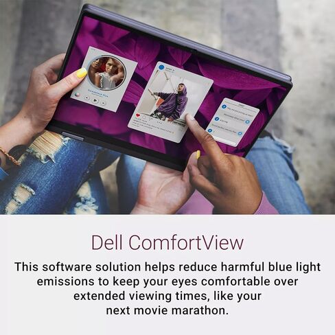 Dell Inspiron 7445 Business Labtop-مع ترخيص عمر المكتب ، 14 "FHD+ 2-in-1 Locksureen Captop ، AMD Ryzen 5 8640HS ، Win 11 Pro ، Photeprint ، Backlit Keyboard (64GB DDR5 RAM | 2TB SSD) in Saudi Arabia