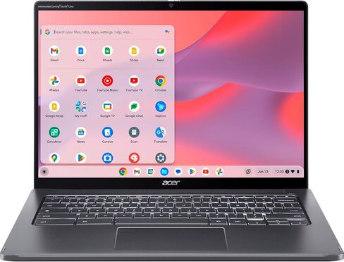 Acer chromebook Spin 714 2-in-1 laptop 14 "wuxga ips touch Intel 10-core i5-1235u (> i7-1165g7) in Kuwait