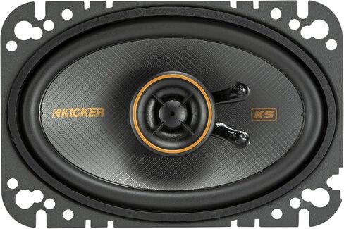 Kicker 51KSC4604 KS-Series 4x6 Coaxial Speakers with .5" tweeters, 4-Ohm, Pair (Renewed) in Kuwait