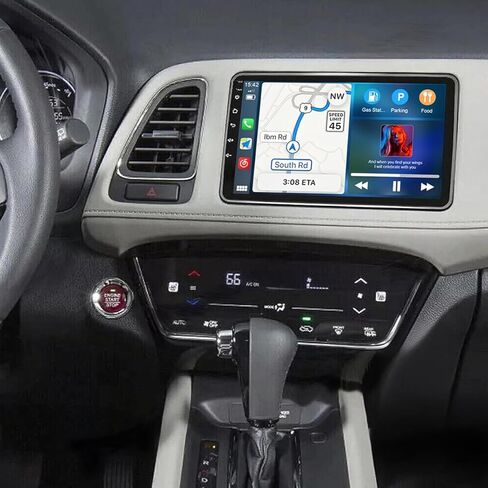 9 بوصة Android 13 Stereo للسيارة لـ Honda Vezel HR-V 2014-2019 IPS Touch Screen Double DIN CAR AUDIO SENVIEVER W/اللاسلكي CARPLAY Android Auto GPS MAVIGINE in Kuwait