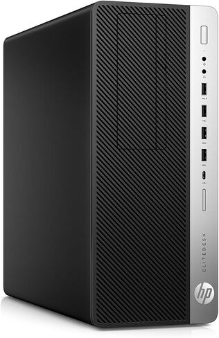 HP EliteDesk 800 G5 SFF Business PC Desktop Computer, Intel Core i5-9600, 16GB DDR4 RAM, 256 SSD, DVD, Keyboard and Mouse, WiFi, Windows 11 Pro (Renewed) in Kuwait