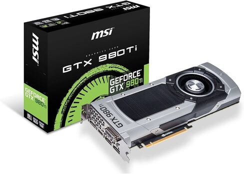 MSI GeForce GTX 980 TI GDDR5 6GB DirectX 12 VR READY (GTX 980TI 6GD5 V1) in Saudi Arabia