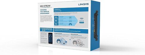 Linksys - Max-Stream AC2200 Tri-Band Wi-Fi Router (EA8300) Black - New (Renewed) in Saudi Arabia