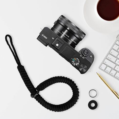 Adjustable Camera Wrist Strap, Soft Comfortable Hand Grip Paracord Woven Wristband in Saudi Arabia