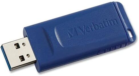 Ver99812 - Verbatim 64gb Store N Go USB Flash Drive - 2pk - الأزرق ، الأخضر in Saudi Arabia