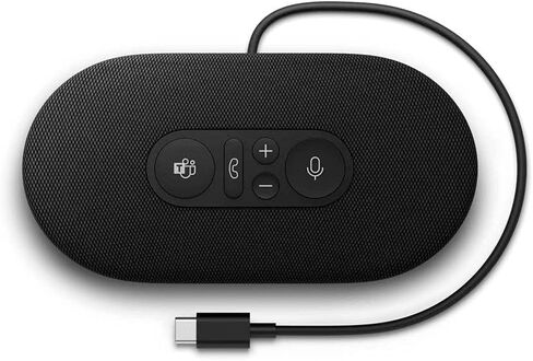 Microsoft MS Modern USB-C Speaker for Business (Renewed), Black in Saudi Arabia