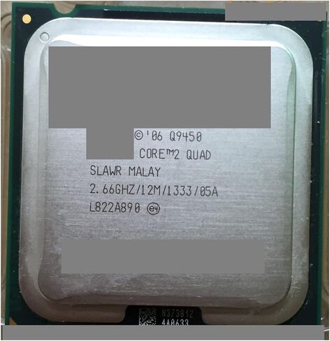 c 2 Quad Q9450 CPU Processor (2.66Ghz/ 12M /1333GHz) Socket 775 Desktop in Saudi Arabia