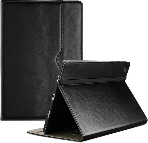 ProCase for Galaxy Tab A9 Plus 11 Int 2023 (Model: SM-X210/SM-X215/SM-X216/SM-X218) ؛ Premium Pu Leather Folio Business Stand Cover مع حزام يدوي ؛ حامل القلم الرصاص الجيب الأمامي -سوط in Saudi Arabia