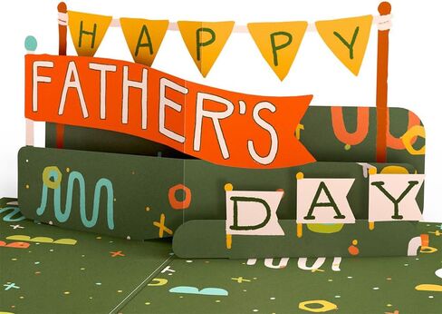 بطاقة Lovepop Girl Dad Father’s Day Pop-Up Card، مقاس 5 × 7"، بطاقة عيد الأب من الابنة، هدية لعيد الأب، بطاقة تهنئة فريدة مع مظروف in Kuwait