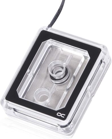 Alphacool Eisblock XPX Pro Aurora Light Cpu Block مع Kryosheet الحرارية (38 × 38 مم) لـ Intel LGA 1700 CPU Bundle ، Plexi in Saudi Arabia