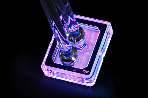 Alphacool Eisblock XPX Pro Aurora Light Cpu Block مع Kryosheet الحرارية (38 × 38 مم) لـ Intel LGA 1700 CPU Bundle ، Plexi in Saudi Arabia