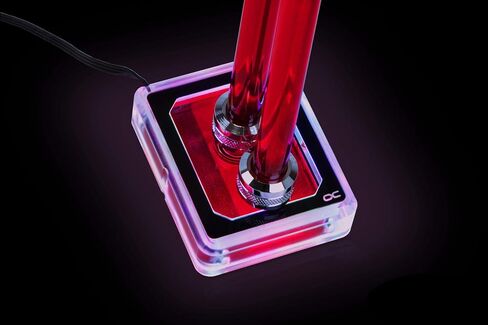 Alphacool Eisblock XPX Pro Aurora Light Cpu Block مع Kryosheet الحرارية (38 × 38 مم) لـ Intel LGA 1700 CPU Bundle ، Plexi in Saudi Arabia
