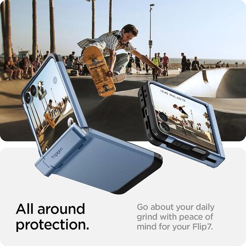 Spigen for Galaxy Z Flip 7 Case ، Tough Armor Pro Magfit [حماية المفصلات] in Kuwait