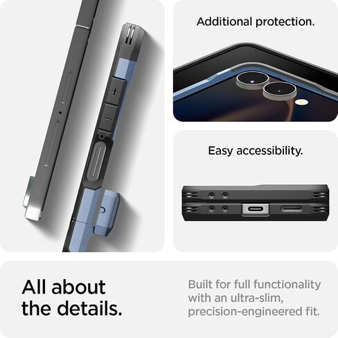 Spigen for Galaxy Z Flip 7 Case ، Tough Armor Pro Magfit [حماية المفصلات] in Kuwait