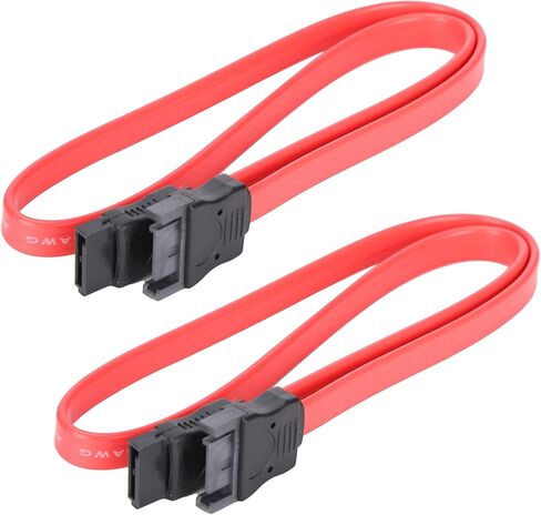 10pcs كابل SATA ، 7pin ذكور إلى كابل تمديد بيانات SSD ، استبدال كابل SATA لبيانات القرص الصلب الخارجي 19.7in in Kuwait