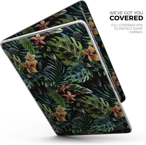 غابة استوائية V1 غلاف كامل للجسم مقاوم للخدش صائق الجلد متوافق مع MacBook 16 "Pro (A2141) in Saudi Arabia