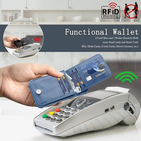 Fanavagy متوافق مع iPhone 15 Plus/14 Plus Wallet مع حامل بطاقة حظر RFID ، وغطاء هاتف Clasp Clasp Magnetic Pu لتركيب السيارة مع واقي كاميرا الشاشة ، Press in Kuwait