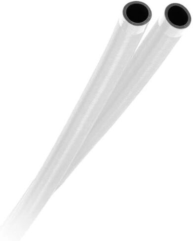 Corsair Hydro X Series XT 3/8" ID, 1/2" OD White Softline Mesh Tubing (3 Meter) and Clear XL8 Performance PC Coolant (1000mL) Bundle in Kuwait