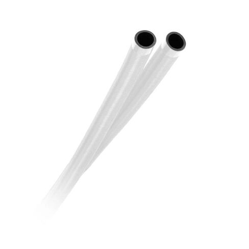 Corsair Hydro X Series XT 3/8 "ID ، 1/2" OD White Softline Mesh Tubing (3 Meter) و Clear XL8 Performance PC Backant (1000ml) in Kuwait
