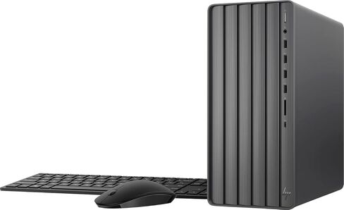 HP TE01 Business Desktop 2024 Intel Core I7-14700F 16-Core Nvidia Geforce RTX 4060 8GB GDDR6 24GB DDR4 1TB SSD Bluetooth 5.2 Wi-Fi 6 Wired USB Keyboard and Mouse RJ-45 Windows 11 Windows 11 in Saudi Arabia