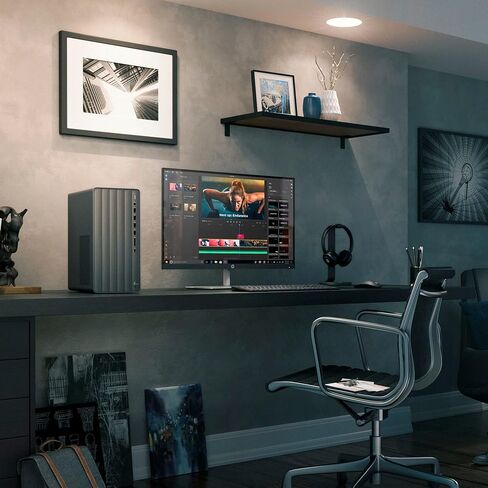 HP TE01 Business Desktop 2024 Intel Core I7-14700F 16-Core Nvidia Geforce RTX 4060 8GB GDDR6 24GB DDR4 1TB SSD Bluetooth 5.2 Wi-Fi 6 Wired USB Keyboard and Mouse RJ-45 Windows 11 Windows 11 in Saudi Arabia