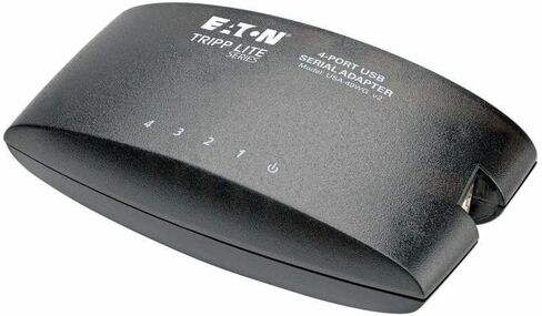 Eaton Tripp Lite USA-49WG USB إلى محول المحول التسلسلي ، 4-PORT DB9 RS-232 ، Keyspan 460 kbps ، 6 قدم كابل ، مدعوم من الحافلة ، TAA ، Windows/Mac-Cloud Care Pre-Configured Bundle مؤهلة (حزمة واحدة) in Saudi Arabia