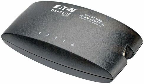 Eaton Tripp Lite USA-49WG USB إلى محول المحول التسلسلي ، 4-PORT DB9 RS-232 ، Keyspan 460 kbps ، 6 قدم كابل ، مدعوم من الحافلة ، TAA ، Windows/Mac-Cloud Care Pre-Configured Bundle مؤهلة (حزمة واحدة) in Saudi Arabia
