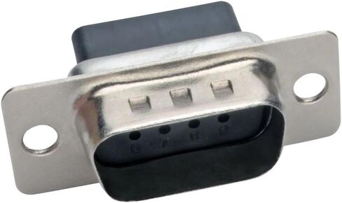 Tripp Lite Eaton Series P440-89FM DB9 Male to RJ45 Female Serial Adapter RS-232/422/485, Modular M/F Connector, Black, RoHS Compliant, Cloud Care Pre-Configured Bundle Eligible (1 Pack) in Saudi Arabia