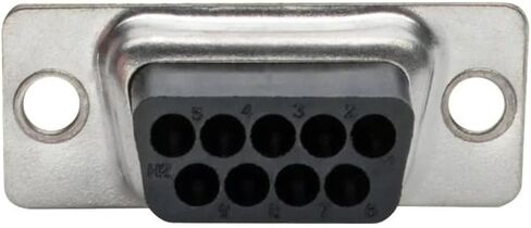 Tripp Lite Eaton Series P440-89FM DB9 Male to RJ45 Female Serial Adapter RS-232/422/485, Modular M/F Connector, Black, RoHS Compliant, Cloud Care Pre-Configured Bundle Eligible (1 Pack) in Saudi Arabia