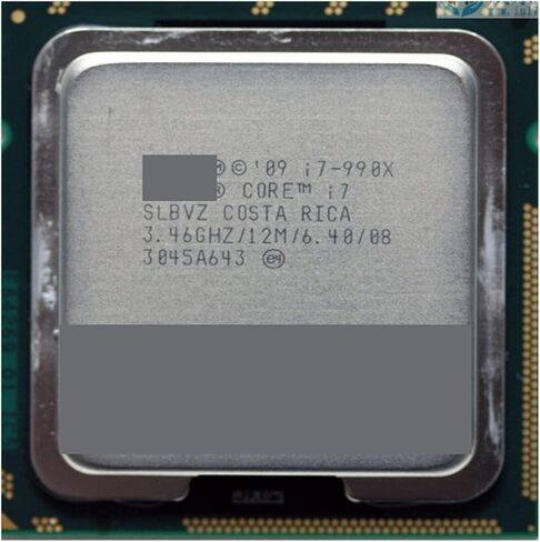 I7-990x I7 990X CPU Processor 3.46G /Six Core /LGA 1366 DARTRITER BIETS 130W CAN in Saudi Arabia