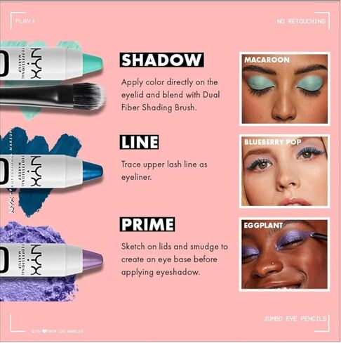 قلم جامبو للعين 604 ميلك 3 عبوات من نيكس in Kuwait