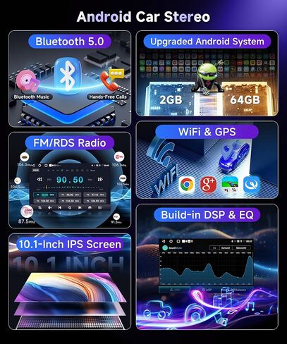 Hi-Fi Android Car Stero مع Carplay اللاسلكي Android Auto لنيسان Sentra Sylphy B17 2013 2014 2015 2015 2017 ، Podofo 10.1inch الشاشة اللمسة الشاشة اللمس مع GPS WiFi FM/RDS كاميرا احتياطية in Kuwait
