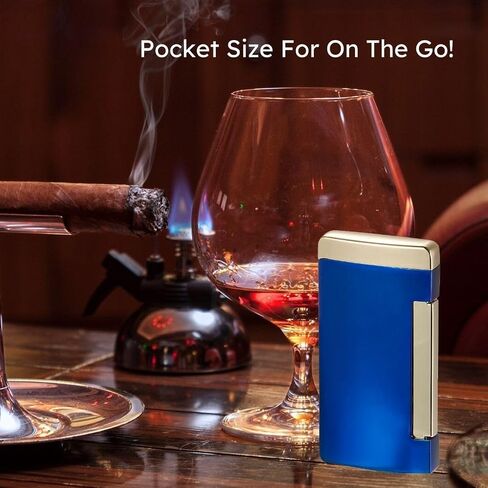 Personalized Visol Panther Single Flat Flame Cigar Lighter (Shipped Without Butane) in Kuwait