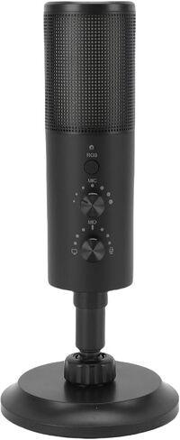 ميكروفون كمبيوتر Sorandy USB ، التوصيل والتشغيل ، ميكروفون ألعاب RGB ، الحد من الضوضاء ، 11 أوضاع إضاءة مع مزامنة ديناميكية ، هيكل مفصل عالمي in Kuwait