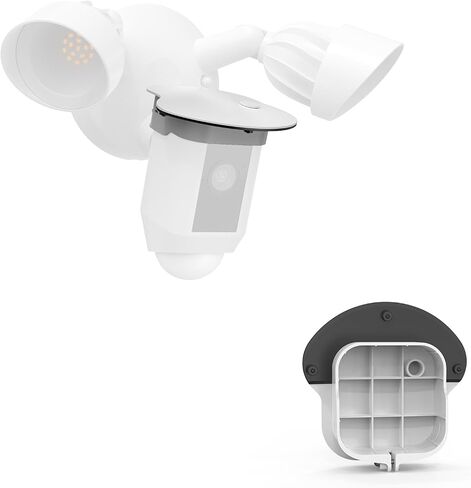 غطاء كاميرا Shun Rain Shade متوافق مع كاميرا R-ing Came Wired Wired Plus ، لدرع المطر المقاوم للطقس في R-ing في الهواء الطلق Accesorios (أبيض) in Saudi Arabia