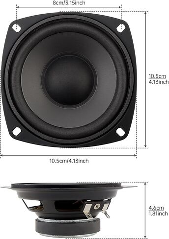 1 قطعة 4 بوصة ثنائية الاتجاه سيارة Hifi Coaxial SPEAKER DOOR Auto Auto Music Music Stereo مكبرات صوت كاملة المدى in Kuwait