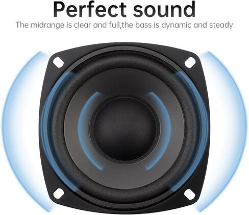 1 قطعة 4 بوصة ثنائية الاتجاه سيارة Hifi Coaxial SPEAKER DOOR Auto Auto Music Music Stereo مكبرات صوت كاملة المدى in Kuwait