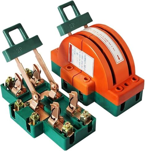 1PC Heavy Duty 2Poles Double Throw 2P 100A Disconnect Switches(2P-100A NO Light) in Saudi Arabia
