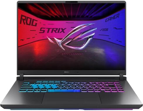 ASUS ROG Strix G16 (2025) Gaming Laptop, 16" 16:10 FHD+ 165Hz/3ms Display, NVIDIA® GeForce RTX™ 5060 Laptop GPU, Intel® Core™ i9 Processor 14900HX, 16GB DDR5-5600, 1TB PCIe SSD, Wi-Fi 7, Win 11 Home in Saudi Arabia